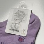 J.Crew Makeup Graphic Print Purple Ankle Socks NWT Sz OS Photo 5