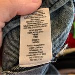 Free People Distressed Knit Hooded Denim Jacket Photo 5