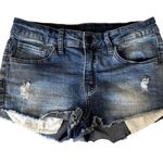SO Denim Jean Micro Shorts Women's Size Small - High Rise Photo 0