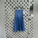 Free People  Catch The Sun Denim Maxi Skirt Photo 6