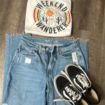 Old Navy Women’s Curvy Straight Jeans Sz 8 Photo 5