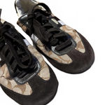 Coach Vintage Y2K  Sneakers Brown/Black Signature Canvas sz 6 Photo 2