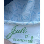 Juli of Slumbertogs Vintage Blue Floral Ruffle Maxi Dress Cottage Prairie Small Photo 8