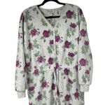 Victoria's Secret Victoria’s Secret Country Gray Purple Floral One Piece Soft Pajamas Photo 1