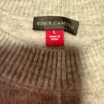 Vince Camuto Gray Crew Neck Sweater with Relaxed Fit Photo 2