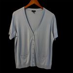 Talbots  Soft Blue Knit Cardigan Photo 2