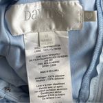 David's Bridal David’s Bridal Ice Blue Cowl Neck Special Occasion Dress Women’s Size 14 Mesh Photo 7