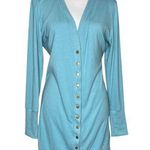 Merokeety Women's Snap Button Down Ribbed Neckline Cardigan L Photo 0