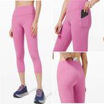 Lululemon  Pace Rival High-Rise Crop 22” in Magenta Glow‎ Leggings Size 6 Photo 1