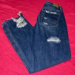 American Eagle  Outfitters Ripped Blue Boyfriend Jeans Photo 1