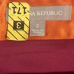 Banana Republic Wool Blend Magenta Mini Skirt Career Size 2 Photo 3