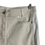 Something Navy Two Tone White Cream Wide Leg High Rise Jeans Size 8 Photo 6