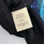 Free People Metallic Blue Ombre BLUE OMBRÉ Sequin Mini Skirt Medium NWOT Photo 8