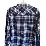 Jachs Girlfriend  Large Bea Snap Front Plaid Flannel. Size Large Photo 3