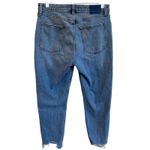 Abercrombie & Fitch Abercrombie Fitch TheSkinny HighRise Jeans Distressed Hem Curve Love Blue 29 EUC Photo 1