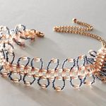 Free People Ethereal Dainty Beaded Fleurie Choker Necklace NWT HTF Rare Fairy Photo 10