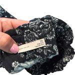 SO Juniors' ® Elastic Waist Wide-Leg, Floral Black Elastic Pants Photo 3