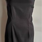 AGB Black Sleeveless Sheath Dress Y2K Minimalist Classic Little Black Dress Size 10 Photo 0
