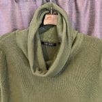 Cyrus Green Long Sleeve Ribbed Turtleneck Tunic Top Size Medium Photo 4