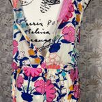 Rachel Rachel Roy Women's Floral Romper Halter Neck Belted 100% Rayon Summer S Pink Photo 6