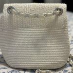 kim rogers Elegant white Woven Shoulder Bag Photo 4