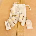 Coach  Motif Chain Bag Charm Gold / Multi NWT Photo 4