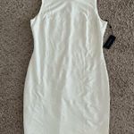 Tommy Hilfiger Dress Ivory Criss-Cross Textured Knit Sheath Size 14 New w/Tag Photo 4