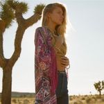 Arnhem Azalea Fringe Kimono in Pink worn twice EUC oversized XS/S $ 225 retail Photo 2