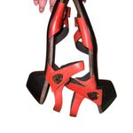 Munro  Red Leather Strappy Sandals 9 N Photo 3