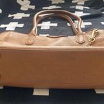 Isaac Mizrahi Isaac mizrah Tan pebble leather purse tote Photo 3