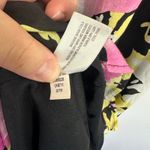 Old Navy Maxi Dress Womens 2 Black Pink Floral Sleeveless Boho Y2K Resort Indie Photo 8