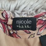 Nicole Miller Nicole by Floral Skirt Size 12 Photo 2
