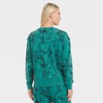 Joy Lab Teal Marbled Pullover Photo 2