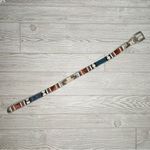 Vintage elite California silver buckle belt western style sm women’s accessories Red Photo 8