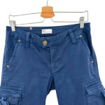 RED Valentino Navy Blue Cargo Pants Ankle Skinny Bow Detail Size Size 6 Photo 3