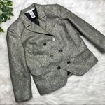 Diane Von Furstenberg Diane Von Furstenburg Metallic Blazer Photo 3