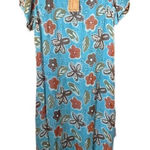 Sacred Threads NWT  size S/M maxi floral dress lined side slits shift dress. Photo 0