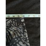 Rip Skirt Hawaii Wrap Gray/Black Floral Size Medium Mini‎ Skirt Beach Vacation Black Photo 6