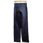 Betabrand  Navy Classic Dress Yoga Straight Leg Pants Small Long 34 Inch Inseam Photo 2