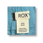 Roxy  S Adriatic Blue Cotton Pull-On Textured Shorts Casual Summer Beachwear NWT Photo 8