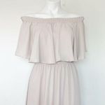 Show Me Your Mumu NWT Hacienda Maxi Dress SMALL Show Me The Ring Crisp beige Photo 6