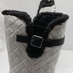 Trotters Blizzard III Women Boots Size 6.5 Faux Leather Quilted Western Gorpcore White Photo 6