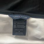 Tommy Hilfiger Colorblock Tie Front One Piece Swimsuit Black/White Size 14 NWT Photo 6