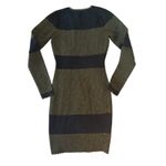 Torn By Ronny Kobo retro metallic cocktail dress. Bodycon and stunning! Small Photo 2