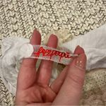 Free People White Lace Front Flowy Tank Top Photo 4