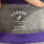 Clemson Tigers Long Sleeve Cropped TShirt Size XL Gray Photo 4