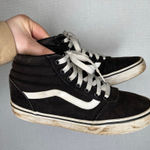 Vans Black Sk8-Hi High Top Sneakers Women Size 7.5 Lace Up Skateboarding Shoes Photo 0