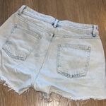 ZARA MOVING SALE - acid wash high low denim short Photo 10