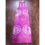 Young Fabulous and Broke • Copal Tank Dress sleeveless maxi tie dye Orchid Spin Photo 8