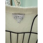 Tanya Taylor  Ally Knit Pullover Sweater S White Twisted Alpaca Wool Long Sleeve Photo 2